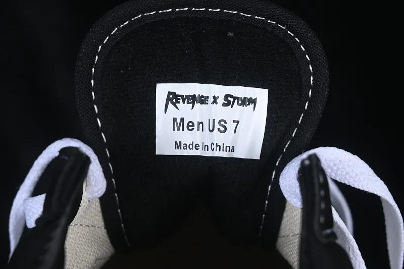 All categories Vans Vans series Vans Low Vans low-top Revenge x Storm Old Skool Lightning joint low-top casual sneakers black and white
